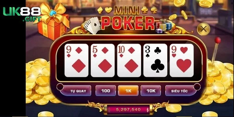 Mini Poker – Game Đổi Thưởng Siêu Hot Hấp Dẫn Khó Cưỡng